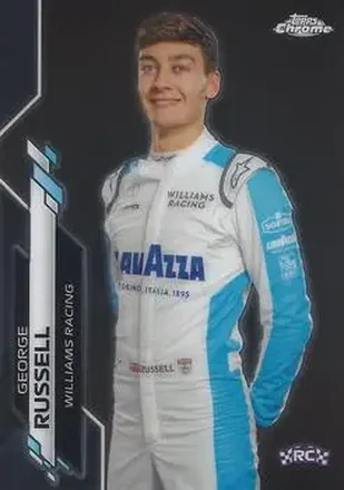 2020 Topps Chrome Formula 1 #19a - George Russell - Williams Racing