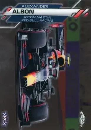 2020 Topps Chrome Formula 1 #25 - Alex Albon - Red Bull Racing