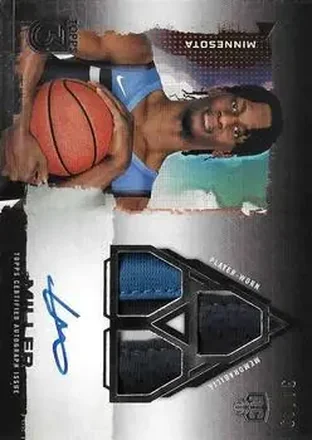 2023-24 Topps 3 #107 - Leonard Miller - Minnesota Timberwolves