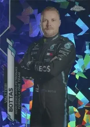 2020 Topps Chrome Sapphire Edition Formula 1 #2a - Valtteri Bottas - Mercedes-AMG Petronas F1
