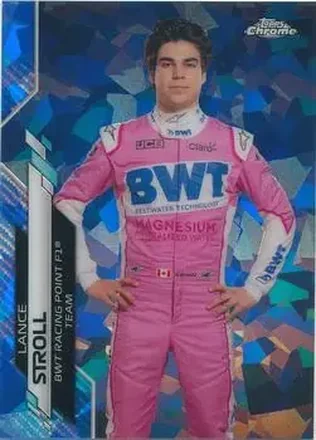 2020 Topps Chrome Sapphire Edition Formula 1 #14 - Lance Stroll - BWT Racing Point F1