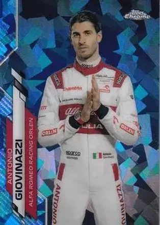2020 Topps Chrome Sapphire Edition Formula 1 #16 - Antonio Giovinazzi - Alfa Romeo F1 Team