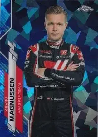 2020 Topps Chrome Sapphire Edition Formula 1 #18 - Kevin Magnussen - Haas F1 Team