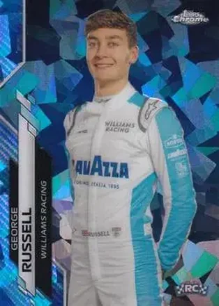 2020 Topps Chrome Sapphire Edition Formula 1 #19a - George Russell - Williams Racing