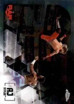 2020 Topps Chrome WWE #1 - AJ Styles