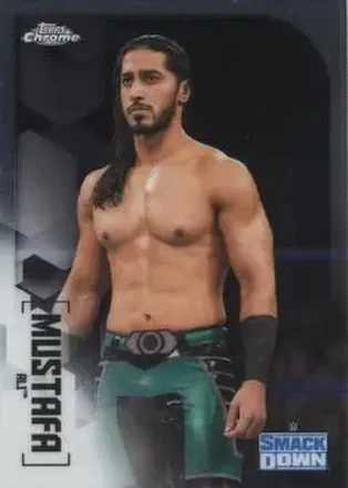 2020 Topps Chrome WWE #4 - Mustafa Ali