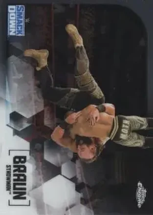 2020 Topps Chrome WWE #14 - Braun Strowman
