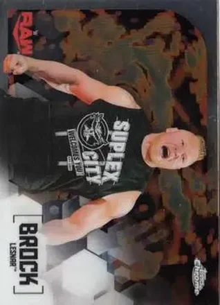 2020 Topps Chrome WWE #16 - Brock Lesnar
