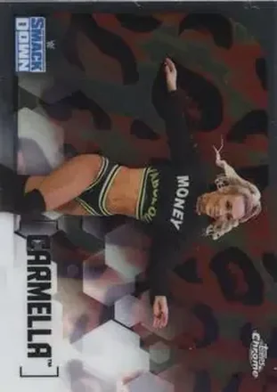 2020 Topps Chrome WWE #18 - Carmella