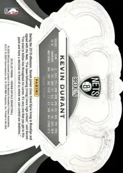 Back of Kevin Durant
