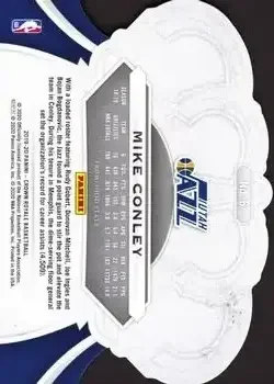 Back of Mike Conley
