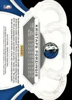 Back of Kristaps Porziņģis