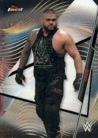 2020 Topps Finest WWE #2 - Akam