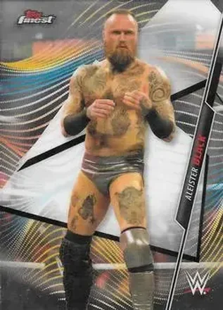2020 Topps Finest WWE #3 - Aleister Black