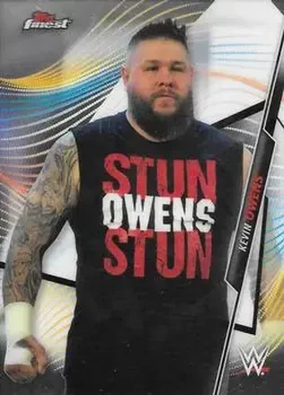 2020 Topps Finest WWE #19 - Kevin Owens
