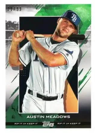 2020 Topps Rip #41 - Austin Meadows - Tampa Bay Rays