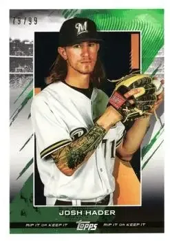 2020 Topps Rip feature card