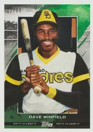 2020 Topps Rip #77 - Dave Winfield - San Diego Padres