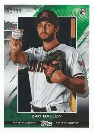2020 Topps Rip #96 - Zac Gallen - Arizona Diamondbacks