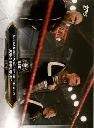 2020 Topps WWE NXT #2 - Alexander Wolfe