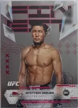 2025 Topps Finest UFC feature card