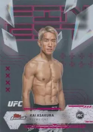 2025 Topps Finest UFC #159 - Kai Asakura