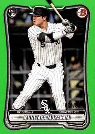 2026 Bowman - Neon Green #9 - Munetaka Murakami - Chicago White Sox