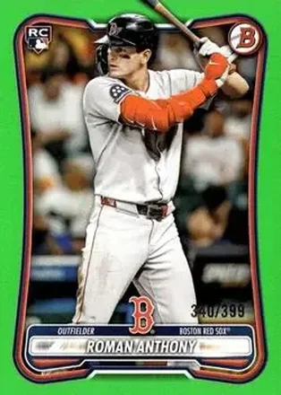 2026 Bowman - Neon Green #18 - Roman Anthony - Boston Red Sox