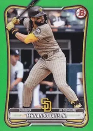 2026 Bowman - Neon Green #47 - Fernando Tatis Jr. - San Diego Padres