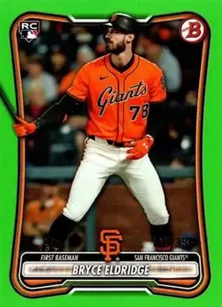 2026 Bowman - Neon Green #58 - Bryce Eldridge - San Francisco Giants