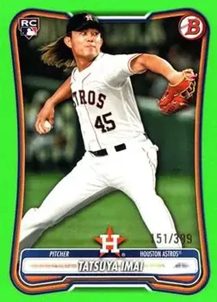 2026 Bowman - Neon Green #74 - Tatsuya Imai - Houston Astros