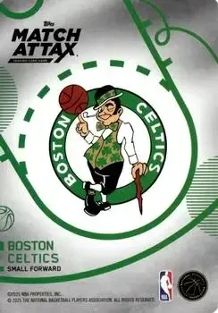 Back of Jayson Tatum