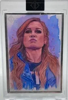2020 Topps WWE Transcendent feature card