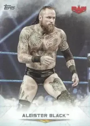 2020 Topps WWE Undisputed #1 - Aleister Black