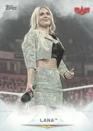 2020 Topps WWE Undisputed #16 - Lana