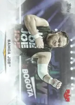 2020 Topps WWE Undisputed #22 - Samoa Joe
