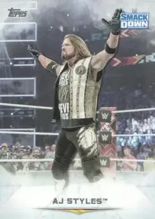 2020 Topps WWE Undisputed #25 - AJ Styles
