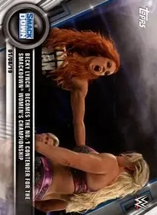 2020 Topps WWE Women's Division #1 - Becky Lynch