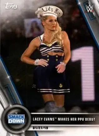 2020 Topps WWE Women's Division #9 - Lacey Evans