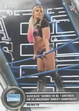 2020 Topps WWE Women's Division #34 - Alexa Bliss