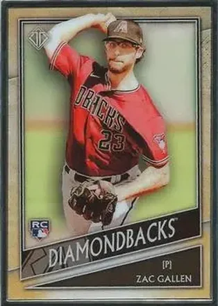 2020 Topps Transcendent Collection #15 - Zac Gallen - Arizona Diamondbacks