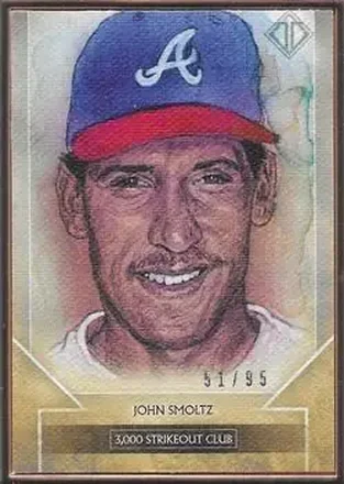 2020 Topps Transcendent Collection - Sketch Reproductions #TTCR-JS - John Smoltz - Atlanta Braves