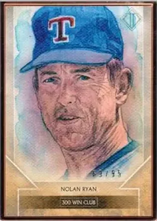 2020 Topps Transcendent Collection - Sketch Reproductions #TTCR-NR - Nolan Ryan - Texas Rangers
