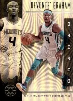 2019-20 Panini Illusions #4 - Devonte' Graham - Charlotte Hornets 2019-20 Panini Illusions #4 - Devonte' Graham - Charlotte Hornets