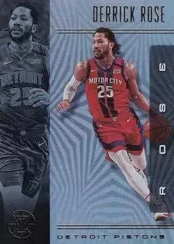 2019-20 Panini Illusions #9 Derrick Rose