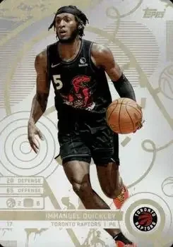 2025-26 Topps Match Attax #17 Immanuel Quickley