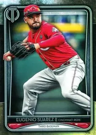 2020 Topps Tribute #15 - Eugenio Suárez - Cincinnati Reds