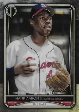 2020 Topps Tribute #17 - Hank Aaron - Milwaukee Braves