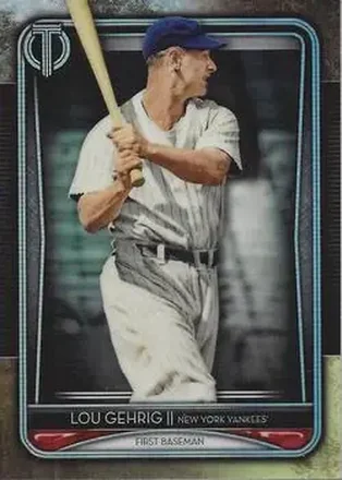 2020 Topps Tribute #21 - Lou Gehrig - New York Yankees