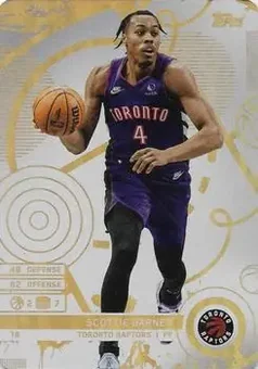 2025-26 Topps Match Attax #18 - Scottie Barnes - Toronto Raptors